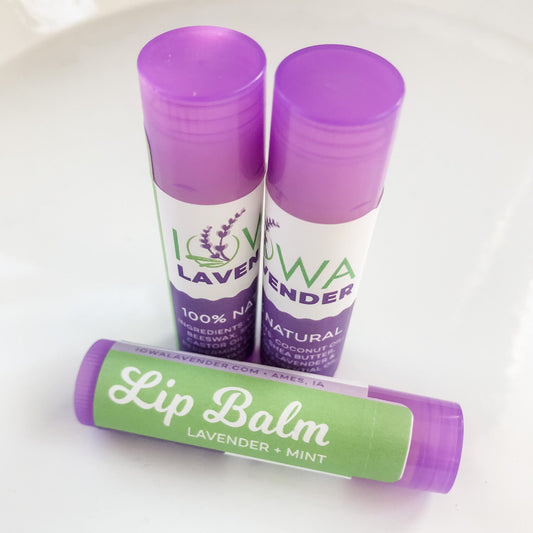 Lavender Mint Lip Balm Stick.